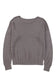 Textured knit round neck dolman sleeve sweater - sweaters