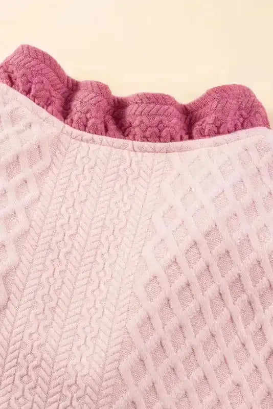 Textured Shift Mini Dress - Fashionfitz