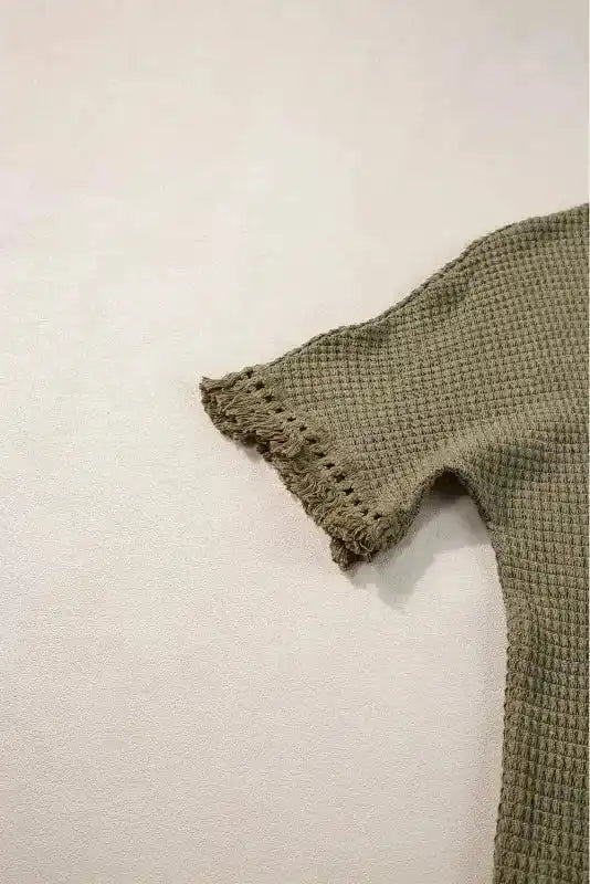 Textured Two Piece Shorts Set - Fashionfitz