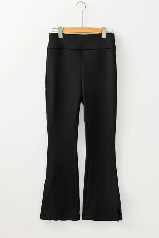 Thermal Lined Flared Pants 07