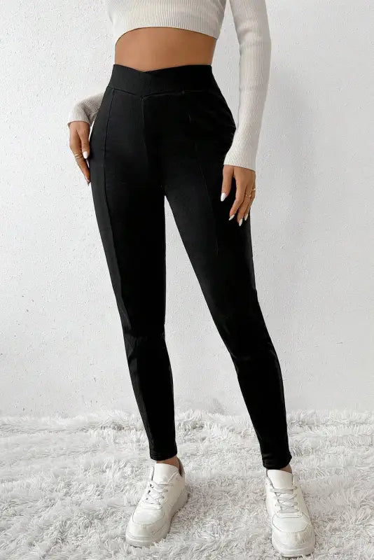 Thermalfit cross-waist leggings