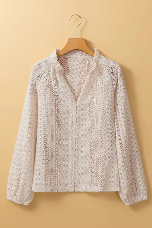 Timeless elegance lace blouse | women’s tops | fashionfitz