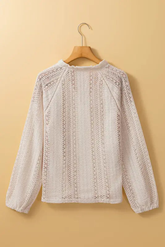 Timeless elegance lace blouse | women’s tops | fashionfitz