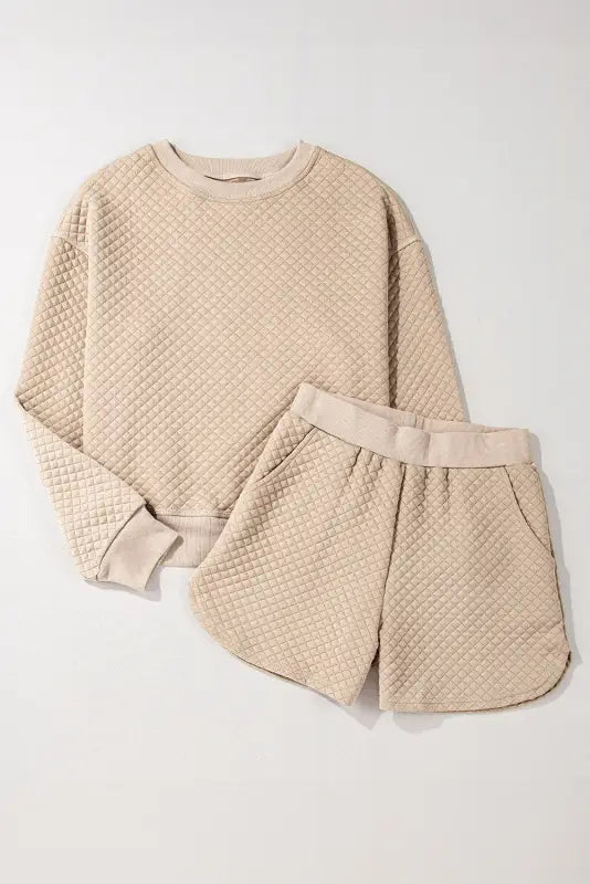 Timeless quilted lounge set