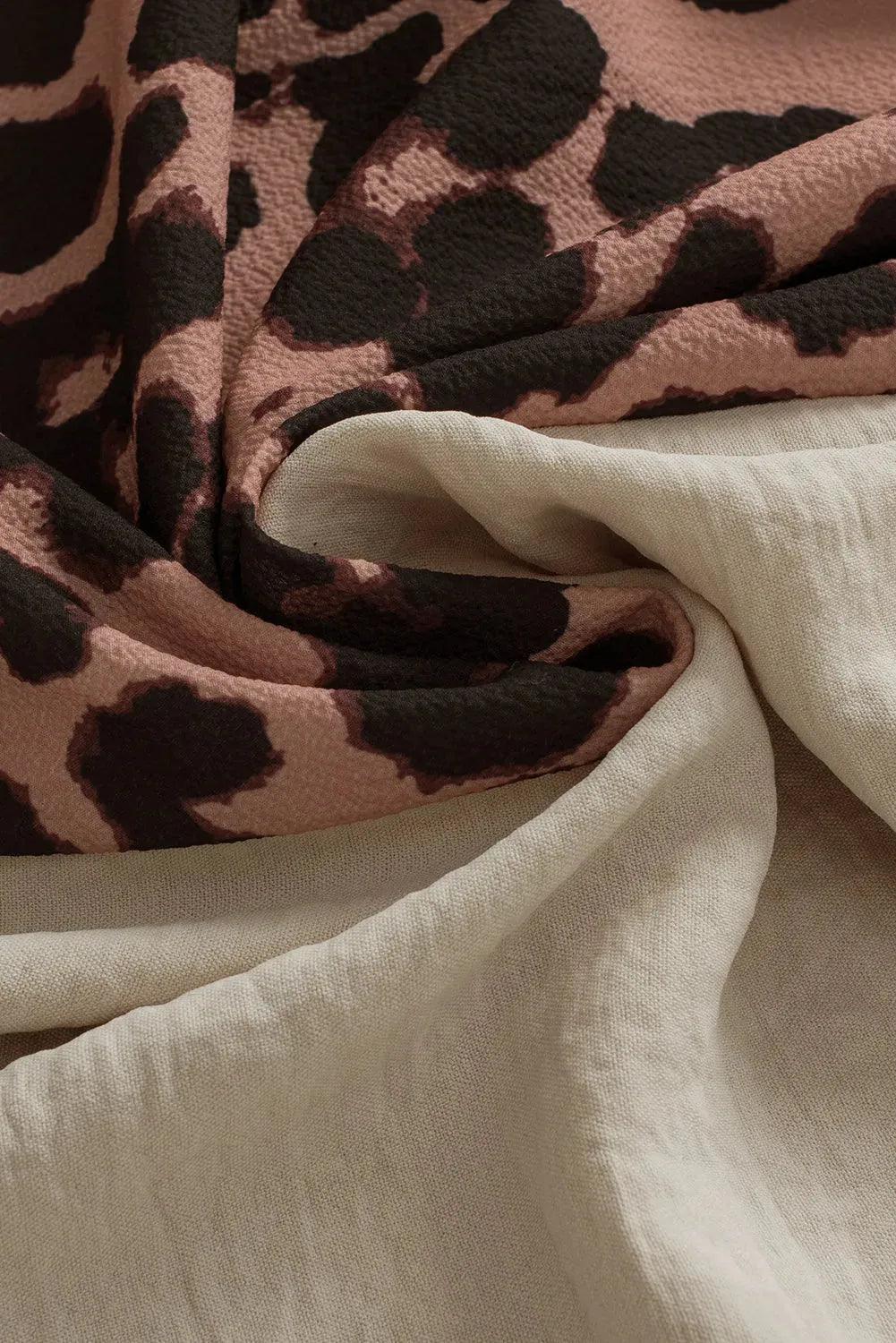 Khaki Leopard Strap Tank Top - Fashionfitz