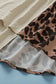Khaki Leopard Strap Tank Top - Fashionfitz