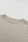 Smoke Gray Batwing Casual Tee - Fashionfitz