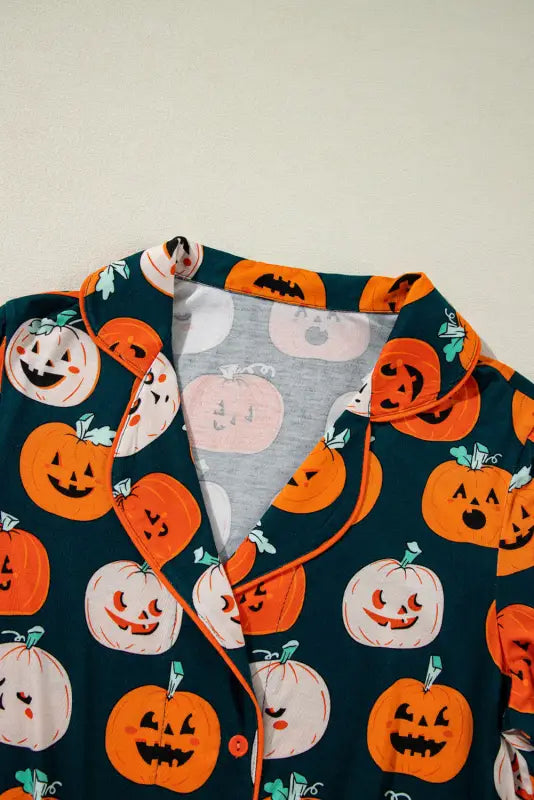 Spooky sleepwear: trick-or-treat dreams pajama set