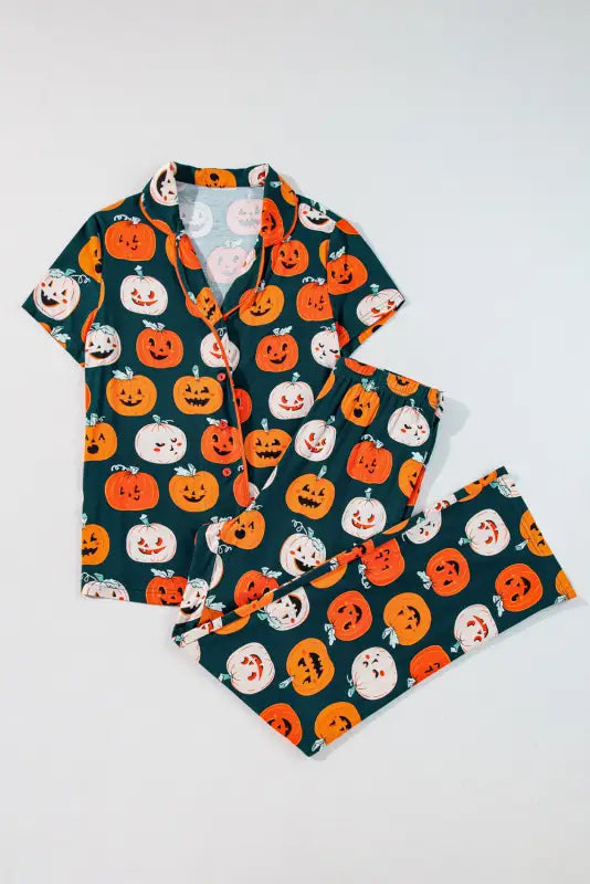 Spooky sleepwear: trick-or-treat dreams pajama set