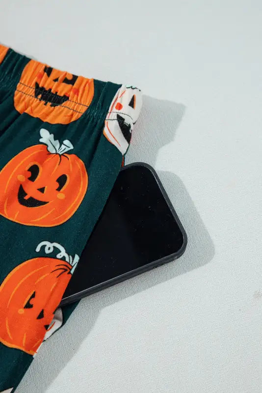 Spooky sleepwear: trick-or-treat dreams pajama set