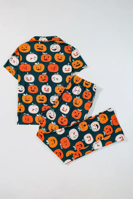 Spooky sleepwear: trick-or-treat dreams pajama set