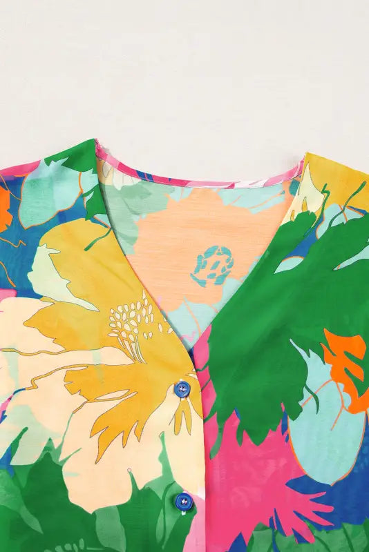 Tropical bloom shirt - shirts