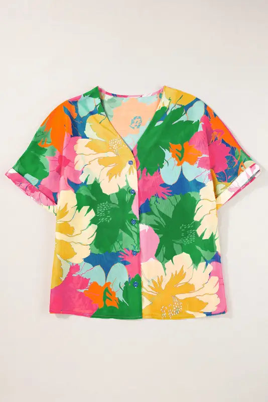 Tropical bloom shirt - shirts