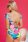 Tropical elegance one-piece swimsuit