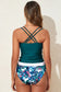 Tummy control tankini swimsuit - mix-and-match 2pcs