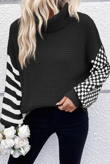 Twilight tartan turtleneck sweater | women’s sweaters | fashionfitz