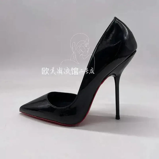 Ultra Thin 12Cm Heel Lady Shoes Pumps - Fashionfitz