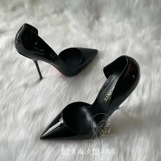 Ultra Thin 12Cm Heel Lady Shoes Pumps - Fashionfitz