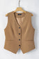 Umber Sleek Button-Up Vest 003