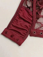 Unchain My Heart - Teddy Garter Lingerie Set - Fashionfitz