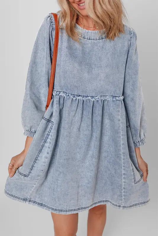 Urban breeze denim dress | dresses | fashionfitz