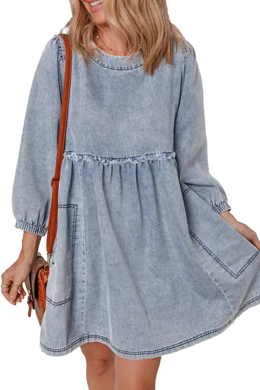 Urban breeze denim dress | dresses | fashionfitz