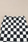 Urban checkered slit skirt | trendy & chic | fashionfitz