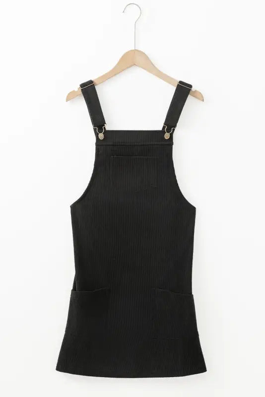 Urban chic corduroy overall dress | fashionfitz