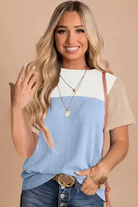 Urban Color-block T-Shirt - Fashionfitz