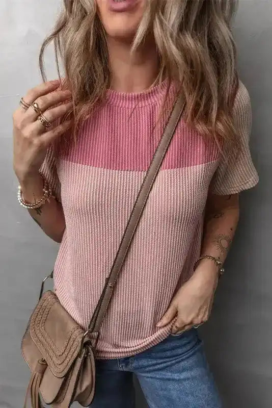 Urban Color-block T-Shirt - Fashionfitz