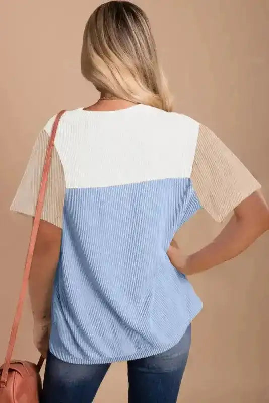 Urban Color-block T-Shirt - Fashionfitz