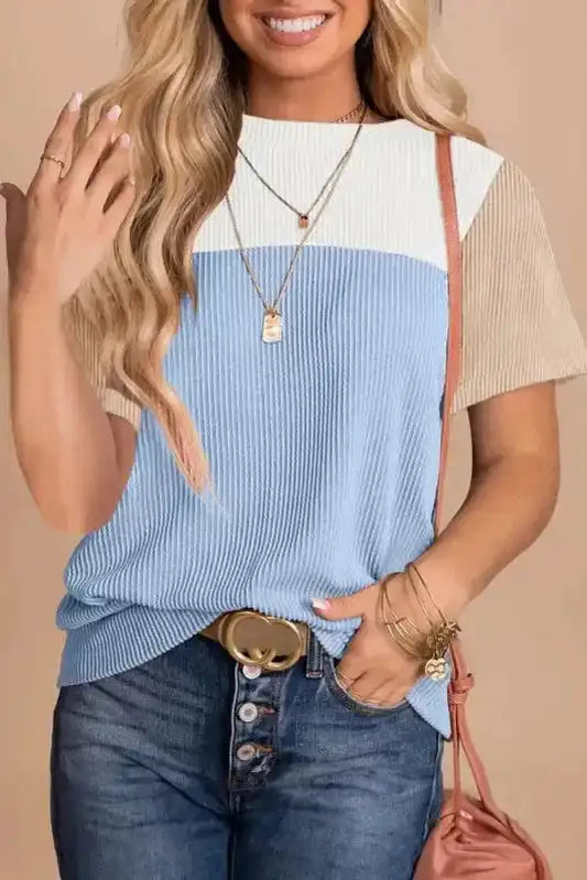 Urban Color-block T-Shirt - Fashionfitz