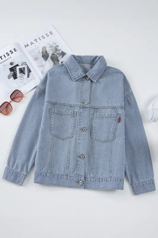 Urban drift baggy denim jacket | fashionfitz