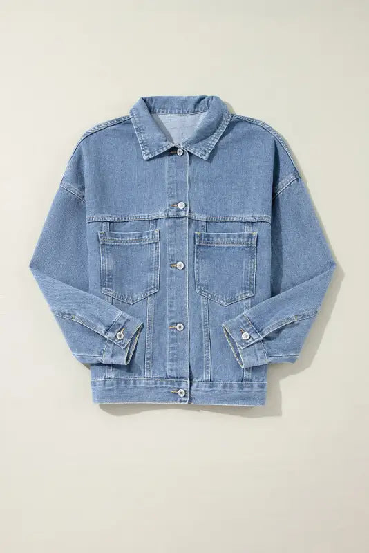 Urban drift baggy denim jacket | fashionfitz