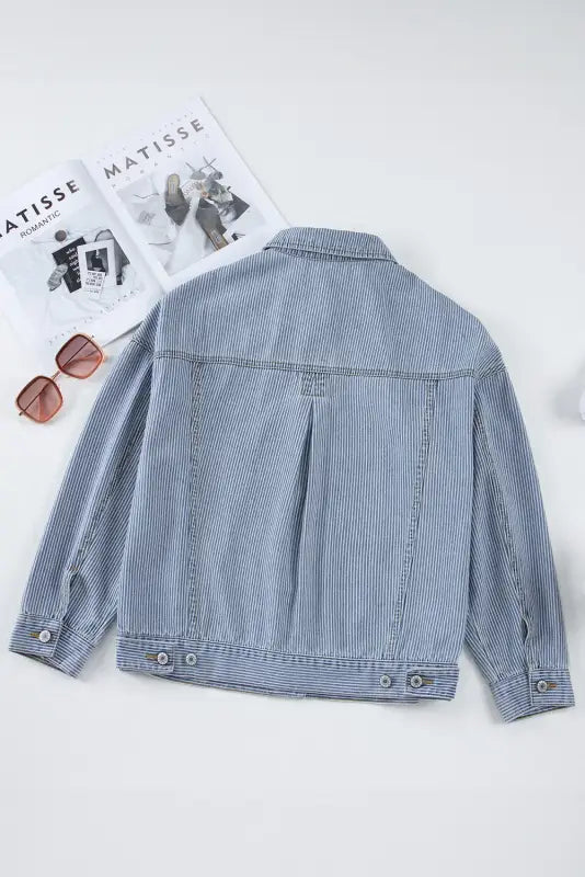 Urban drift baggy denim jacket | fashionfitz