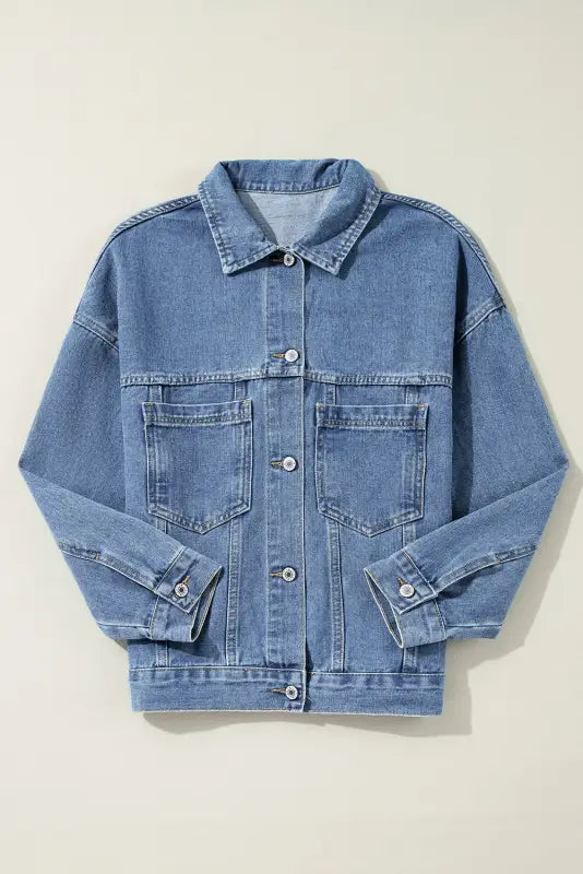 Urban drift baggy denim jacket | fashionfitz