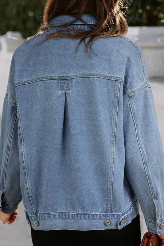 Urban drift baggy denim jacket | fashionfitz