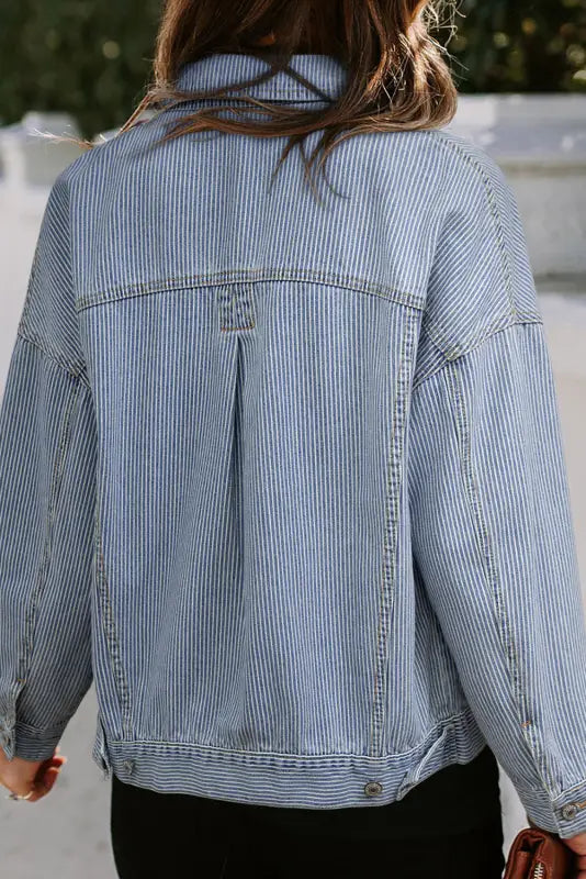 Urban drift baggy denim jacket | fashionfitz