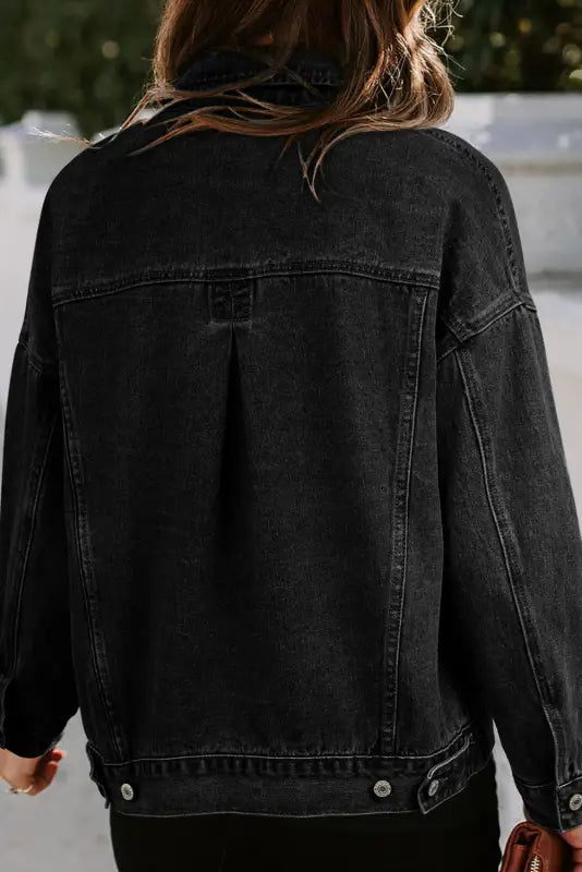 Urban drift baggy denim jacket | fashionfitz