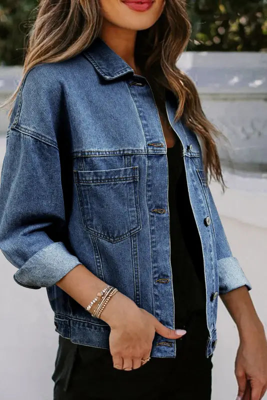 Urban drifter denim jacket | fashionfitz