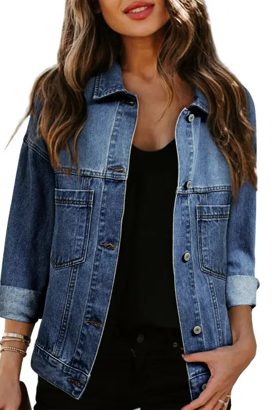 Urban drifter denim jacket | fashionfitz