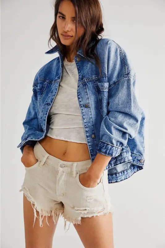 Urban drifter denim jacket | fashionfitz