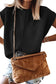 Urban edge cap sleeve knit sweater - short sweaters