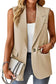 Urban edge lapel vest - vests