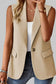 Urban edge lapel vest - vests