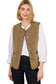 Urban elegance fleece vest | women’s vests | fashionfitz