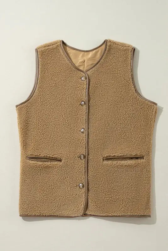 Urban elegance fleece vest | women’s vests | fashionfitz