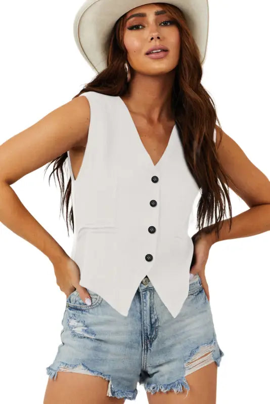 Urban elegance suit vest