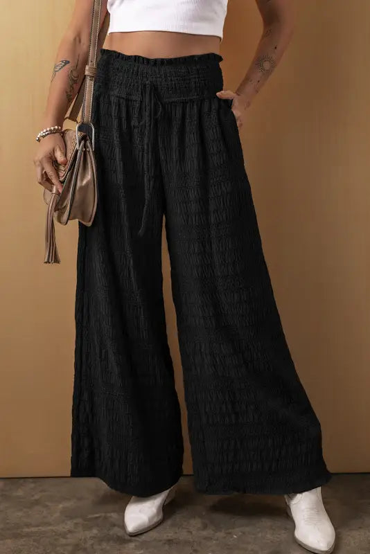 Urban flow smocked trousers | women’s | fashionfitz