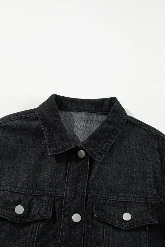 Urban fray denim jacket | fashionfitz